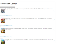 Tablet Screenshot of free-game-center.blogspot.com