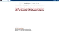 Desktop Screenshot of free-farmvillecash.blogspot.com