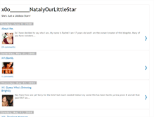 Tablet Screenshot of littlestarnataly.blogspot.com