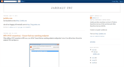 Desktop Screenshot of jardalu.blogspot.com