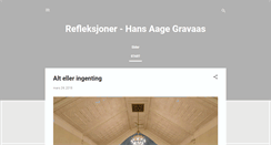 Desktop Screenshot of hgravaas.blogspot.com