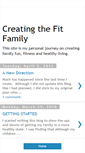 Mobile Screenshot of creatingthefitfamily.blogspot.com