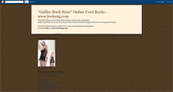 Desktop Screenshot of galileobooks.blogspot.com