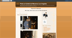 Desktop Screenshot of losmeseros.blogspot.com