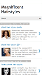 Mobile Screenshot of magnificent-hairstyles.blogspot.com