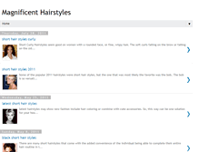 Tablet Screenshot of magnificent-hairstyles.blogspot.com