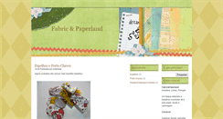 Desktop Screenshot of fabric-e-paperland.blogspot.com