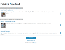 Tablet Screenshot of fabric-e-paperland.blogspot.com