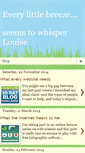 Mobile Screenshot of everylittlebreeze-louise.blogspot.com