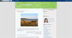 Desktop Screenshot of annenotations.blogspot.com