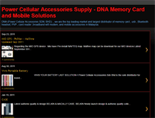 Tablet Screenshot of dna-accessories.blogspot.com