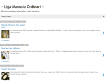 Tablet Screenshot of manusiaordinari.blogspot.com