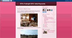 Desktop Screenshot of estasfulbright.blogspot.com