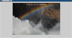 Desktop Screenshot of evaslilleverden.blogspot.com