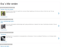 Tablet Screenshot of evaslilleverden.blogspot.com