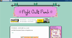 Desktop Screenshot of nightowlsperch.blogspot.com