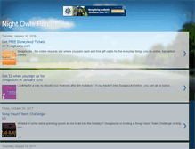 Tablet Screenshot of nightowlsperch.blogspot.com