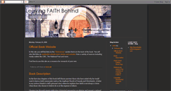 Desktop Screenshot of leavingfaithbehind.blogspot.com