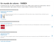 Tablet Screenshot of farben-colores.blogspot.com