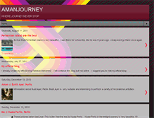 Tablet Screenshot of amanjourney.blogspot.com