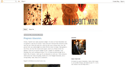 Desktop Screenshot of iheartminiblog.blogspot.com