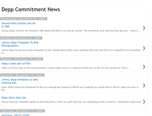 Tablet Screenshot of deppcommitmentnews.blogspot.com