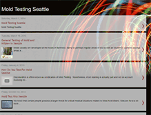 Tablet Screenshot of moldtestingseattle.blogspot.com