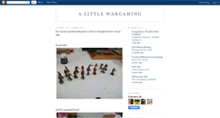 Desktop Screenshot of alittlewargaming.blogspot.com