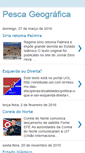 Mobile Screenshot of geopesca.blogspot.com