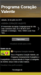 Mobile Screenshot of programacoracaovalente1.blogspot.com