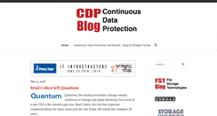 Desktop Screenshot of continuousdataprotection.blogspot.com