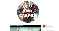 Desktop Screenshot of leoandcasper.blogspot.com