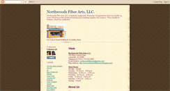 Desktop Screenshot of northwoodsfiberarts.blogspot.com