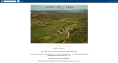 Desktop Screenshot of davidsfollyfarm.blogspot.com