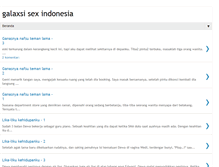 Tablet Screenshot of galaxsisex.blogspot.com