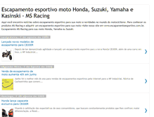 Tablet Screenshot of escapamentoesportivo.blogspot.com