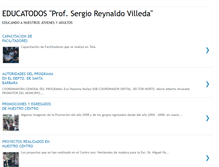 Tablet Screenshot of educatodosprofsergioreynaldovilleda.blogspot.com