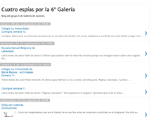 Tablet Screenshot of cuatroespiasporla6tagaleria.blogspot.com