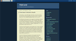 Desktop Screenshot of fieldlevel.blogspot.com