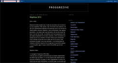 Desktop Screenshot of proggrezive.blogspot.com