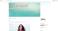 Desktop Screenshot of ferrerolook.blogspot.com