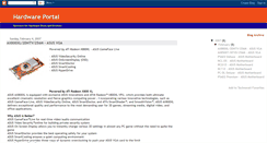 Desktop Screenshot of hardwareportal.blogspot.com