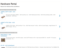Tablet Screenshot of hardwareportal.blogspot.com