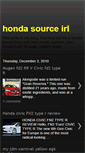 Mobile Screenshot of hondasourceirl.blogspot.com