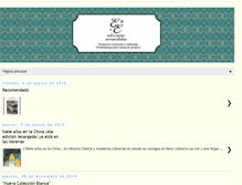 Tablet Screenshot of edicionesencendidas.blogspot.com