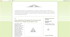 Desktop Screenshot of healthpronutrient.blogspot.com