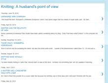 Tablet Screenshot of knittingahusbandspointofview.blogspot.com