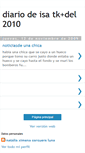 Mobile Screenshot of diarioisatk2010.blogspot.com