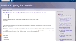 Desktop Screenshot of forlightinglandscape.blogspot.com