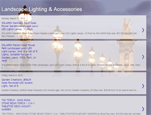 Tablet Screenshot of forlightinglandscape.blogspot.com